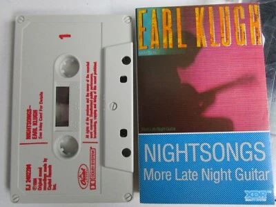 Earl Klugh ‎– Nightsongs. Capitol Records ej 2402283 Audio Tape Cassette Album - Image 1 of 4