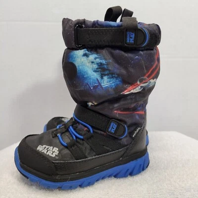 Stride Rite X Star Wars Sneaker Boot Kid Size 5 Made 2 Play Washable Snow Boot - Image 1 of 4