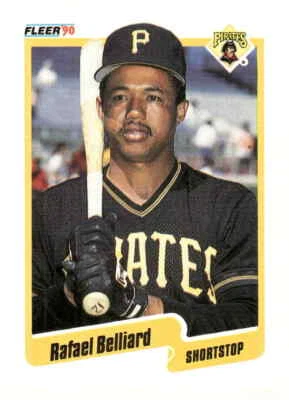 1990 Fleer #460b Rafael Belliard - Image 1 of 2