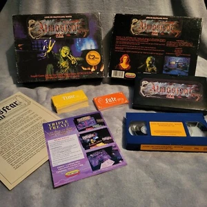 Atmosfear III Sequel Video VHS Board Game Vintage 1992 Anne De Chantraine Witch - Picture 1 of 8