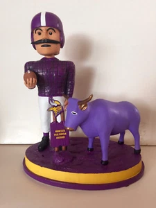 Paul Bunyan & Babe Bobblehead in Minn. Vikings Uniform NFL Lic. (Ltd. Ed. 432) - Picture 1 of 8