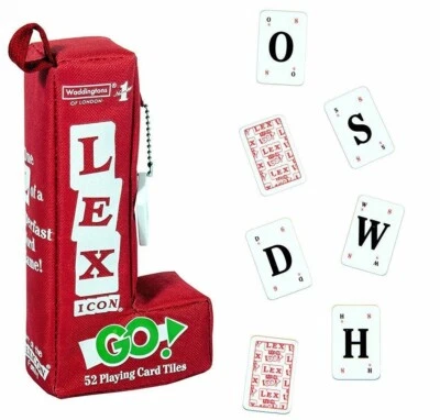 Lexicon GO Waddingtons Word Game Gift Letters Vocabulary Kids Family Play - Image 1 of 4