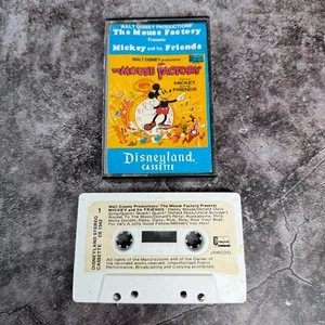 1972 Walt Disney The Mouse Factory Presents Mickey & Friends Cassette Music Tape - Picture 1 of 4