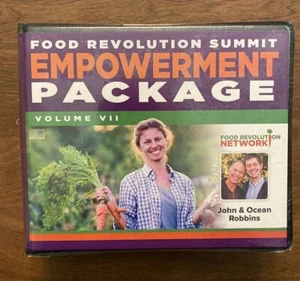 New Food Revolution Summit Empowerment Package Vol VII John Ocean Robbins CDs - Picture 1 of 12