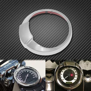 5'' Speedometer Gauge Visor Bezel Ring Cover Fit For Harley Softail FL 1999-2017 - Picture 1 of 12