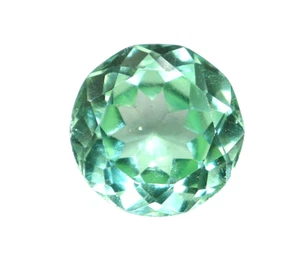 Peridoto Verde Naturale Taglio Tondo Sfaccettato 3,25 Ct Certificato Gemma Sciolta - Foto 1 di 6