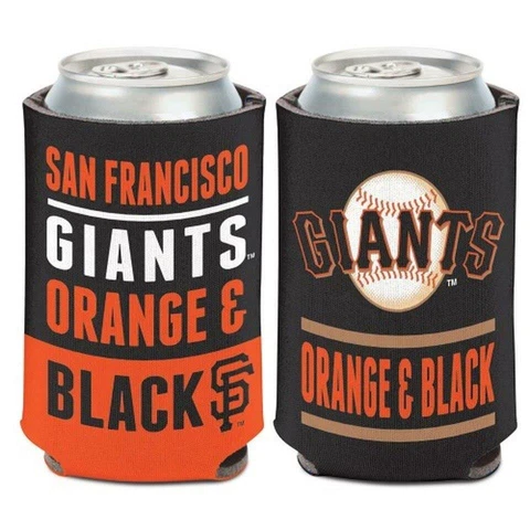 San Francisco Giants 12oz Slogan Can Cooler [NEW] MLB Beer Coozie Koozie Drink Cover