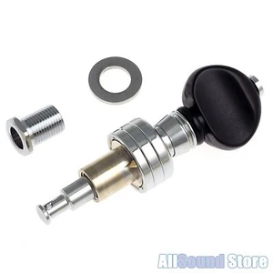 (4) Teclas de afinación planetarias selladas de banjo Gotoh SPBJ-4-AIB con perillas negras - CROMO - Imagen 1 de 5