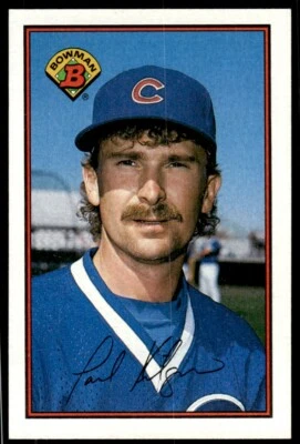 1989 Bowman Baseball Card Paul Kilgus Chicago Cubs #285 - Image 1 of 2
