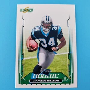 2006 Score Football Card #334 DeAngelo Williams Panthers ROOKIE - Picture 1 of 2