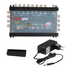 MULTI-Switch 9/8 QUAD & LNB QUATTRO HDTV 8 Participants Numérique Commutateur