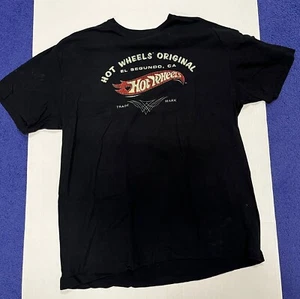 HOT WHEELS 40th Anniversary T Shirt XL 2008 Vintage Official Double Sided - Picture 1 of 3