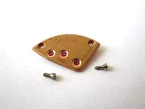 Omega 266 train wheel bridge with screws - 93977 - Imagen 1 de 2