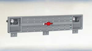 Tamiya Clodbuster Bowtie Front Grill Chevrolet replacement. - Picture 1 of 4