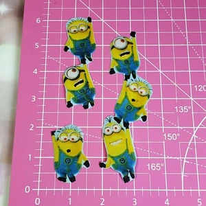 Minions Stoff Bügelbild Applikation Patches für Kinder, Jacke Cartoons - Bild 1 von 5