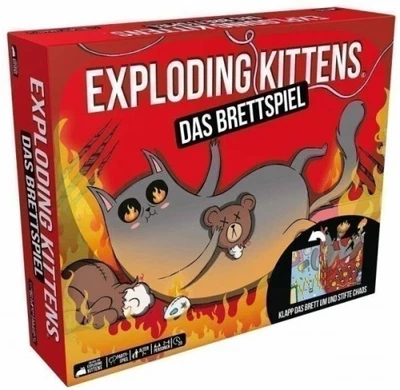 Asmodee GmbH|Exploding Kittens: Das Brettspiel|ab 7 Jahren - Bild 1 von 3