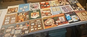 21 Cross Stitch Magazine Charts Booklets Patterns Embroidery Vintage  - Bild 1 von 21
