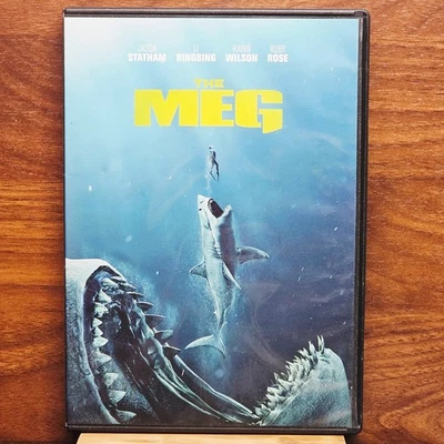 The Meg DVD Jason Statham 2018 Action Sci-Fi Thriller Giant Monster Shark Film - Image 1 of 2