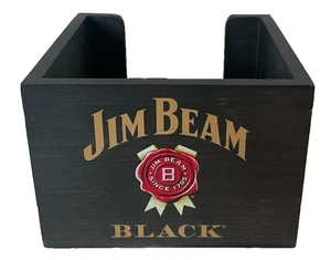 Jim Beam Servietten Caddy - Wood Spiced Rum Straw and Serviette Vintage Man Cave Bar - Bild 1 von 5