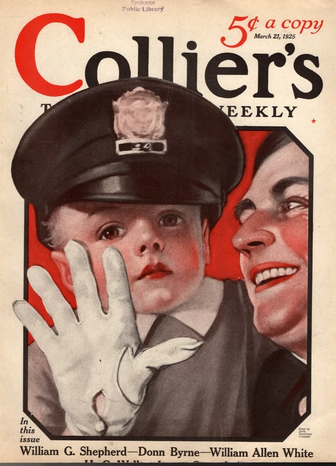 1925 Collier's March 21 - After the bootlegger - what? Circus animals; Golf Foto 1 de 1