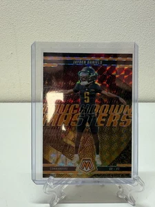 2025 Panini Mosaic Touchdown Masters 7 Jayden Daniels Orange Flourescent - Bild 1 von 2
