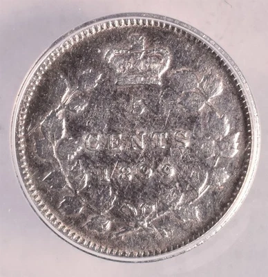 1899 Canada 5 Cents - ANACS EF45 Details - "PQ Looks Nicer" - Image 1 of 3