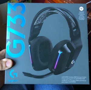 Logitech G733 LightSpeed Cuffie da gioco wireless RGB - Nuove con scatola - Foto 1 di 4