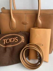 Bolso de hombro Tod'S de cuero marrón - Imagen 1 de 10