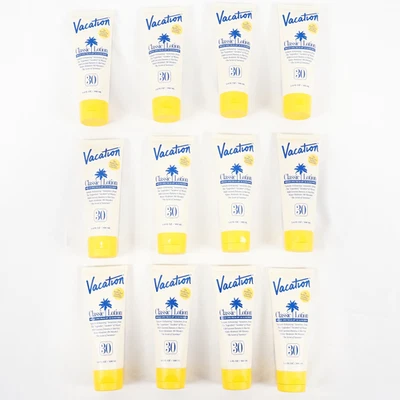 Vacation Classic Lotion Vegan Broad Spectrum SPF 30 Sunscreen W/ Aloe  Lot of 12 - image 1 of 4