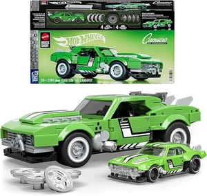 Mattel Brick Shop Hot Wheels Custom '68 Camaro Kit Costruzione Giocattolo (289 Pezzi) - Foto 1 di 6