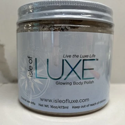 Nuevo esmalte corporal brillante Isle Of Luxe 16 oz coco jojoba karité aguacate sellado Foto 1 de 4