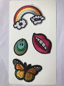 Sewing Embroidery Cartoon On Patch Stickers Badge Embroidered Fabric Applique - Picture 1 of 6