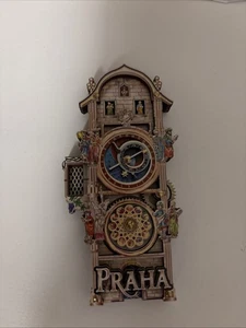 Praha Astronomische Uhr Resin Kühlschrankmagnet 3D Reise Souvenirs Basteln - Bild 1 von 6