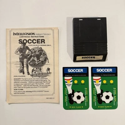1979 Intellivision SOCCER Video Game Mattel Electronics - No Box TESTED - Image 1 of 4
