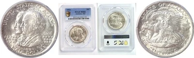 1921 Alabama, 2x2. Commemorative Half Dollar  -  PCGS MS-66 - Image 1 of 3