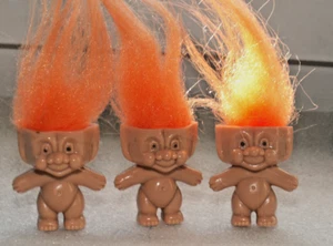 3 Trollfiguren   Kultobjekt 80er/90er Jahre  NEU! - Bild 1 von 3