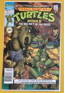 Teenage Mutant Ninja Turtles Secret Of The Ooze FN 1-Shot Adaptation Comic 1991 - Imagen 1 de 11
