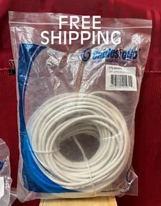 Cables-To-Go #21472  100 FT , CAT5E, MOLDED WHITE (NIP) - Picture 1 of 7
