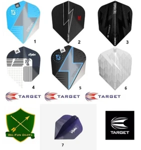 9 Target Dart Flights Phil Taylor The Power No.6 standard Shape 3 Sets - Bild 1 von 1