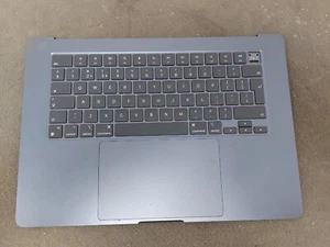 Apple MacBook Air 15" A3114 EMC 8162 Palmrest + Trackpad & Components Midnight - Afbeelding 1 van 18
