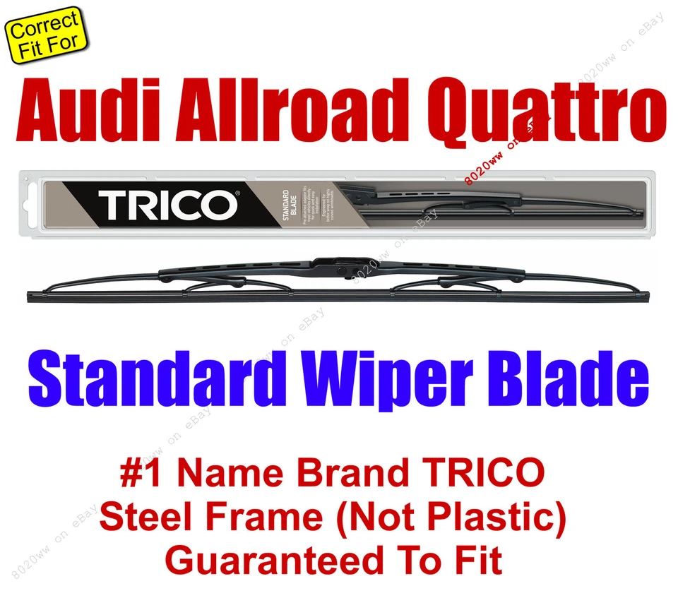 Wiper Blade - 标准级 - 适合 2001 年奥迪 Allroad Quattro -(数量 1)- 30221 — 第 1/1 张图片