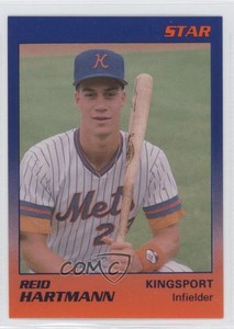 1989 Star Kingsport Mets Reid Hartmann #13