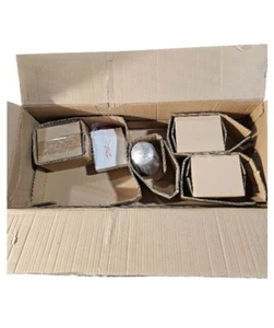 Feiss Vintner 9 Light 32 inch Glass Chandelier Satin Nickel Lighting F2961/6+3SN - Picture 1 of 7