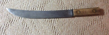 Rare Old~KC~Antique Blade Butcher Knives Old Primitive Copper Stud Trade Knife