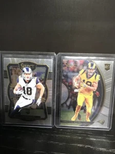2017 Select Premier Prizm Cooper Kupp Rookie # 170 + 2017 Concourse Prizm # 89 ~ - Picture 1 of 6