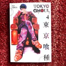 Tokyo Ghoul manga volume 4 English Anime Graphic Novel Comic Book Sui Ishida