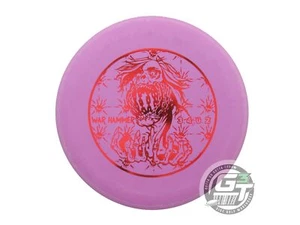 NUEVO Disco de Golf Putter Black Zombie 5S War Hammer 172g Lámina Roja Púrpura - Imagen 1 de 1