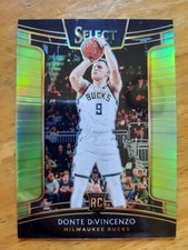 Panini NBA 2018-19 Donte DiVincenzo Rookie Lot - Inc. Select, Dominion, Prizm RC