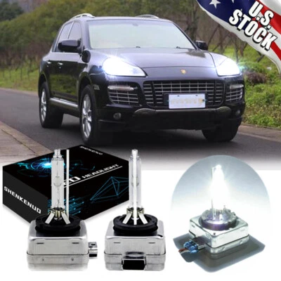 2x D1S HID Xonen 6000k Headlight Low Beam Bulb For  Porsche Cayenne 2003-2014 - Image 1 of 4