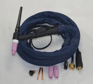 Antorcha de soldadura WP-17F-12R 12 pies 150 amperios completa con cuerpo de cabeza flexible - Imagen 1 de 1